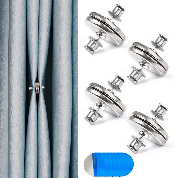 (HOT SALE NOW) Magnetic Curtain Clip (4 PCS/PACK ) &#038; BUY MORE SAVE MORE