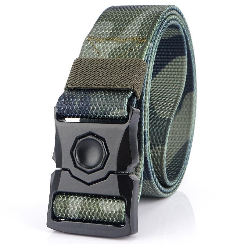 Outdoor Tactical Button Quick Release Belt tacday