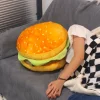 Large 3D Simulation Burger Plush Pillow Sofa