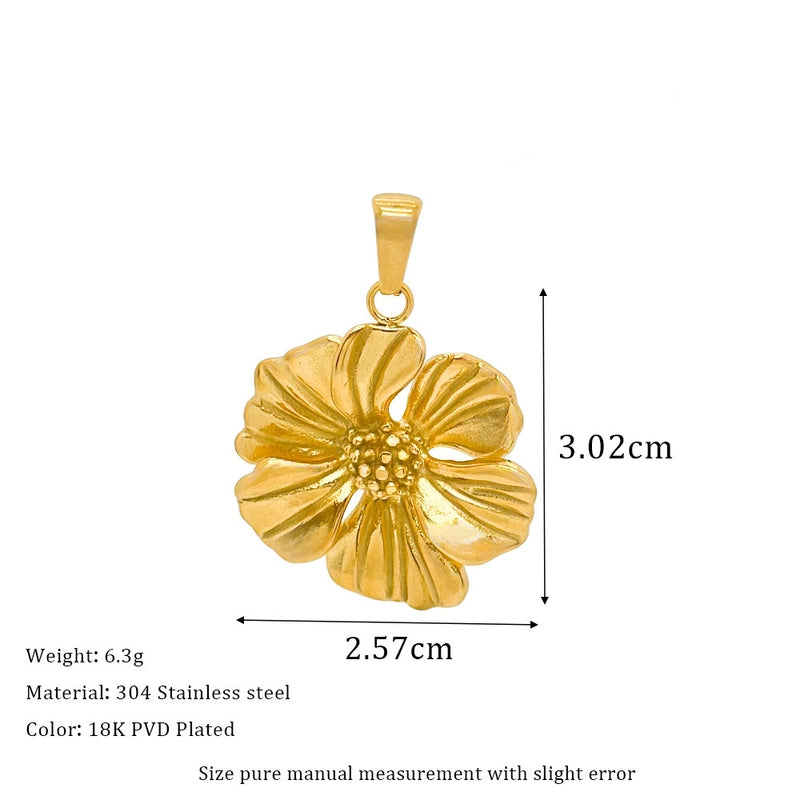 1 Piece 304 Stainless Steel Geometric Pendant Jewelry Accessories