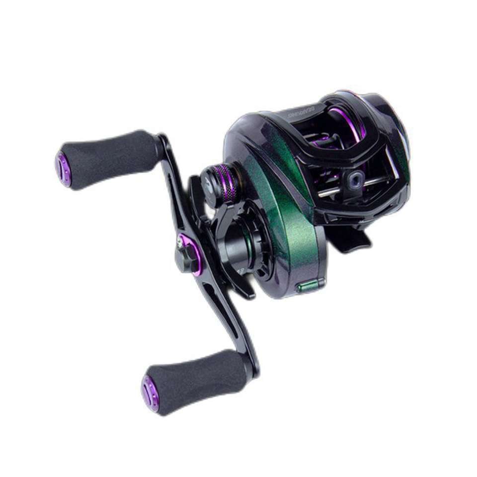 Xaperni Baitcasting Reel Magnetic Brake System High Speed Fishing Reel Reinforced Reel