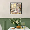 5D DIY Diamond Art Painting Kit Partial Drill Japanese(Tea Kimono Lady)