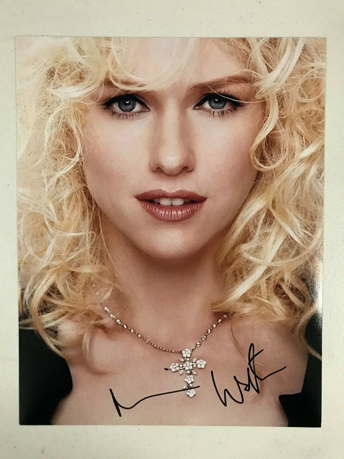 Naomi Watts glamour shot autographed Photo Poster painting signed 11x14 #1