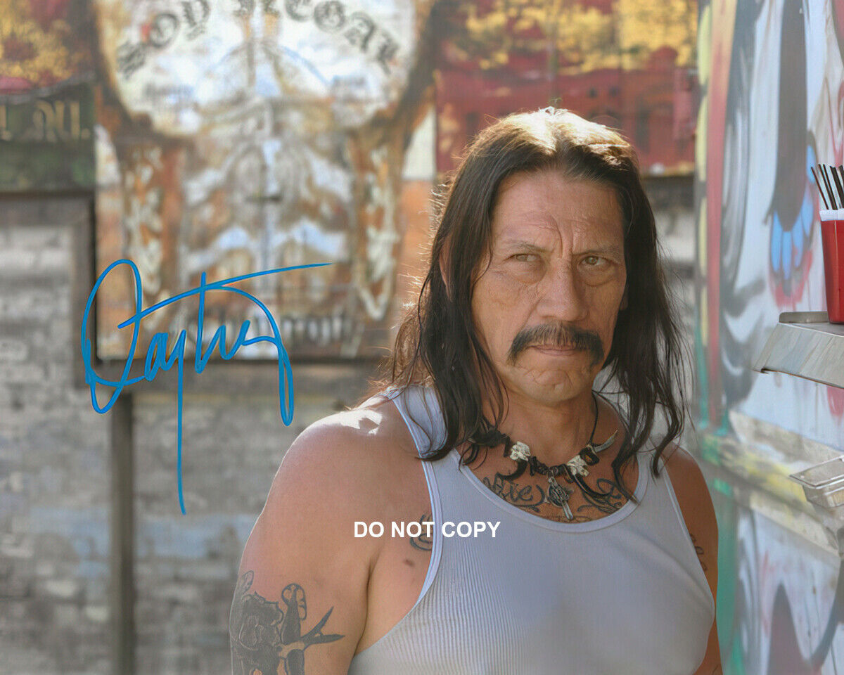 Danny Trejo - Autographed Signed 8x10 Photo Poster painting (Machete) Reprint