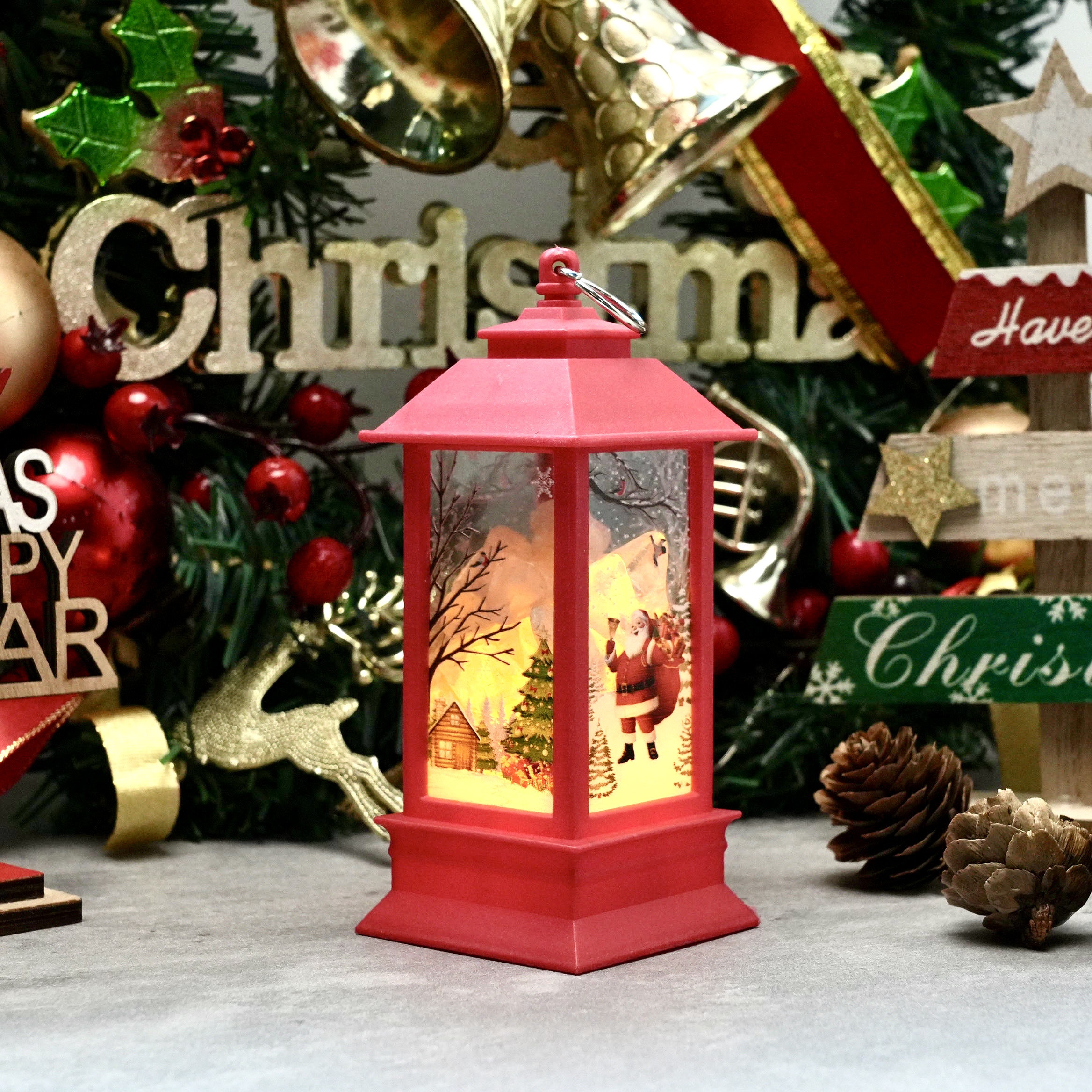 Christmas Decoration Wind Lights Small Quad