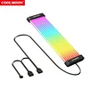COOLMOON Light Strip 8Pin/24Pin ARGB Power Supply Decorative Line 5V Sync Replacement Multifunctional DIY for Power Supply Unit