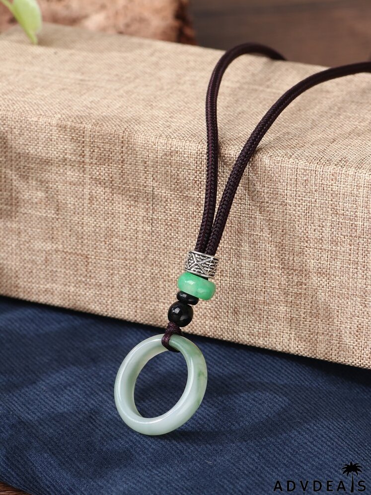 Circle Charm Necklace