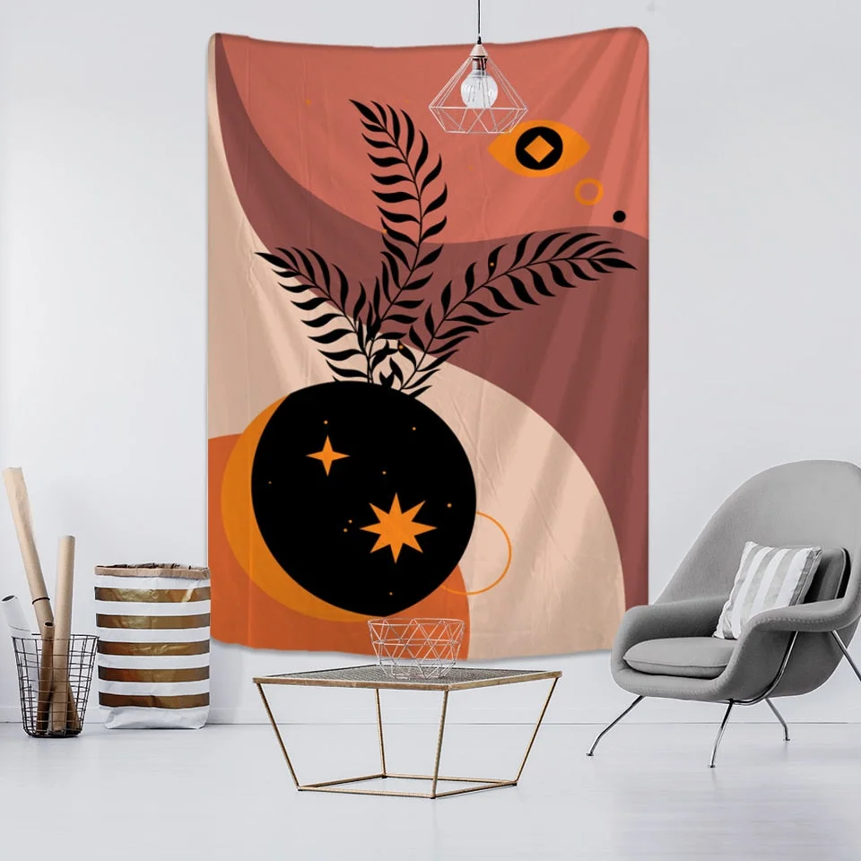 INS Surfing Girl Wall Tapestry Personality Lady Fabric Hanging Cloth for Home Decoration Living Room Curtain Bohemian Tapestry