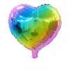 50PCS Heart Shape 18" Aluminum Film Balloons Wedding Party Ceremony Decoration Supplies