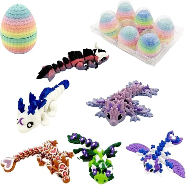 🏆Easter Sale 49% OFF -6-Pack Exquisite Small Mystery Dragon Eggs