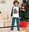 Family Christmas Tree Letter Parent-child Print Home Pajamas