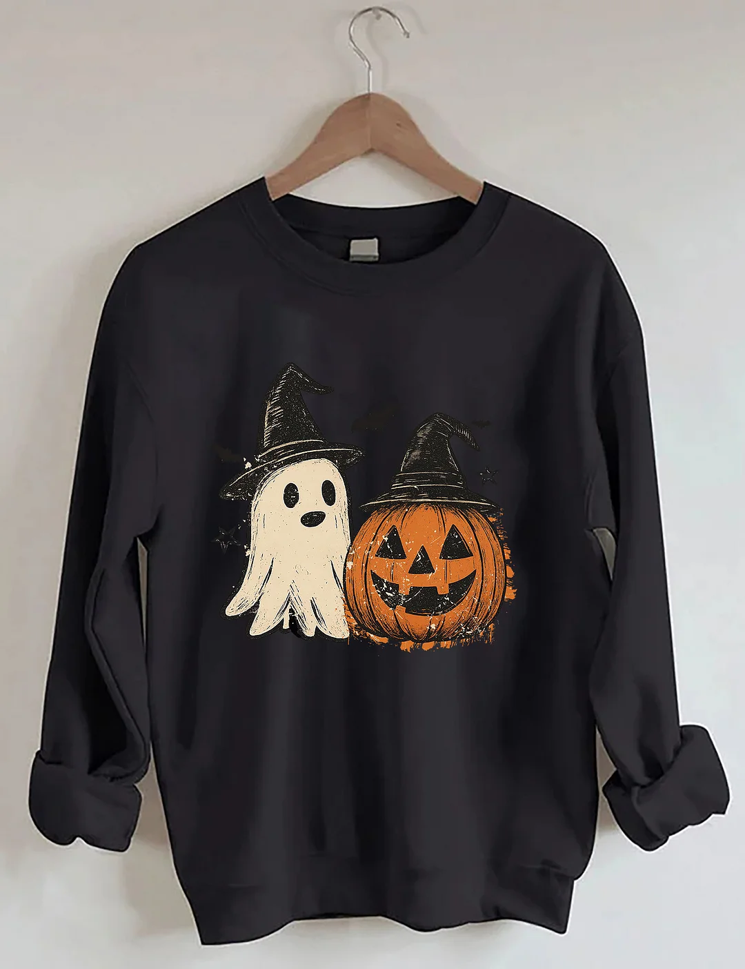 Preppy Floral Pumpkin Sweatshirt