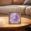Diamond Painting Special Shaped Drill Mandala With Frame(8.46x8.46inch)