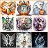 (Multi-Style)Tinker Bell-11CT Stamped Cross Stitch 45*45cm/17.72*17.72in
