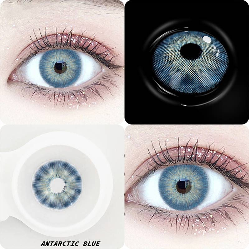 Pattaya Antarctic Blue Colored Contact Lenses