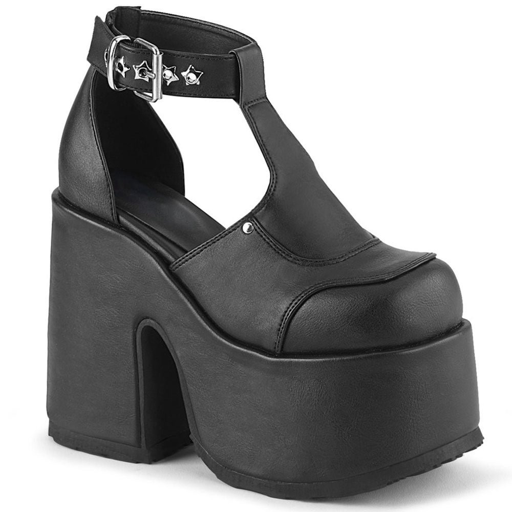 Brand New Dropship 2021 Big Size 43 INS Sale Chunky High Heel Black Gothic Style Lolita Cool Summer Platform Sandals Women Shoes