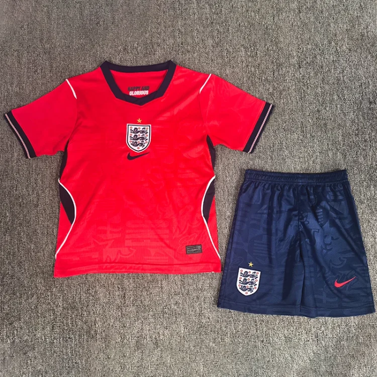 Kids England 2026 World Cup Away Football Jersey