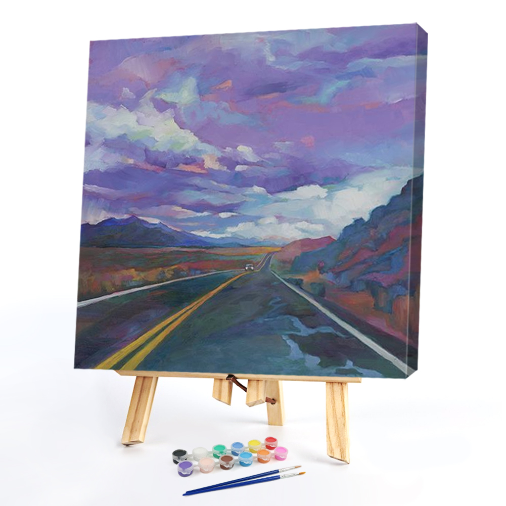 

20*20CM - Paint By Numbers - Road, 501 Original