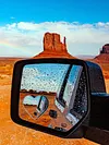 Heart Shaped Blind Spot Mirrors for Cars Vehicle Frameless Stick-On Side Mirror