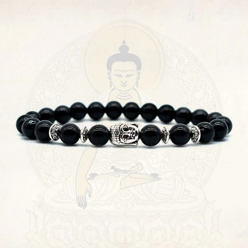 Buddha Amethyst Love Healing Bracelet