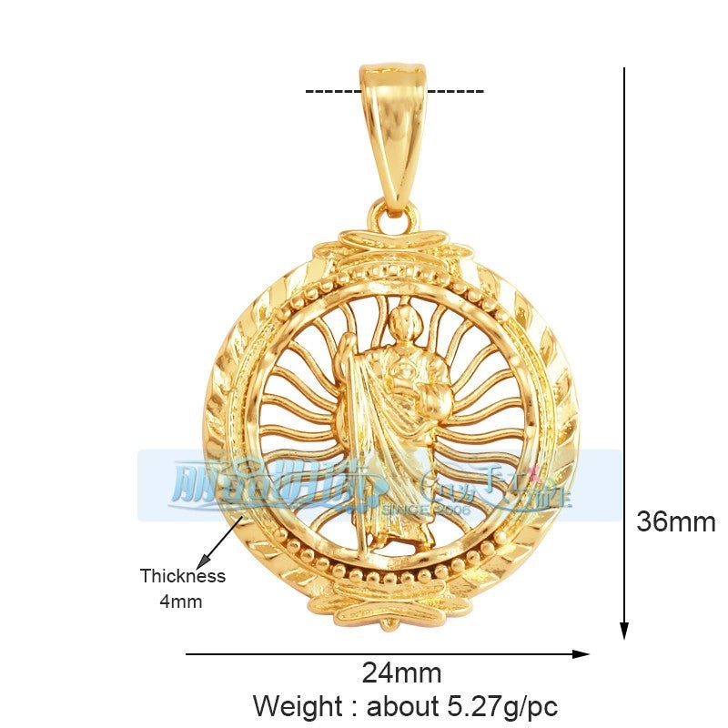 1 Piece 17*24mm 20 * 23mm Copper Human Pendant Jewelry Accessories