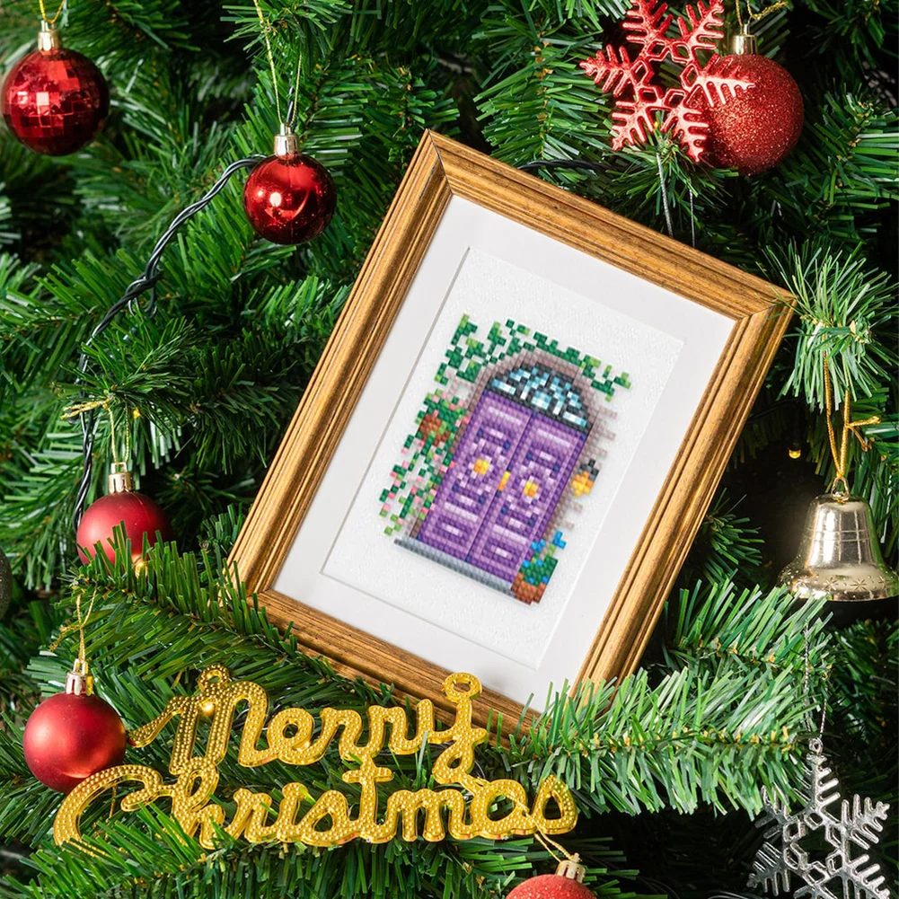 12pcs/a set 5D DIY Garden Full Square Drill Partial AB Drill Diamond Painting(16*20cm)