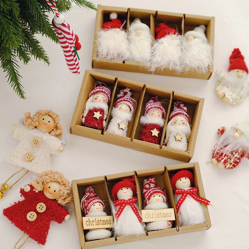 Christmas Cute Doll Holiday Festival Hanging Ornaments Decorations Hanging Ornaments