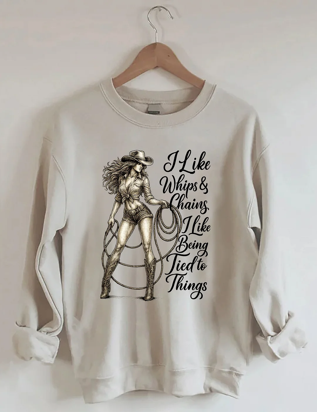 Western Whips & Chains Sweatshirt