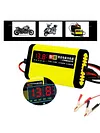 Car Battery Charger LED Display Smart Automotive Truck Motorcycle Car Charger