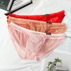Men's Briefs Ultra-thin Transparent Bulge Pouch Underwear Sexy Low Rise Breathable Panties