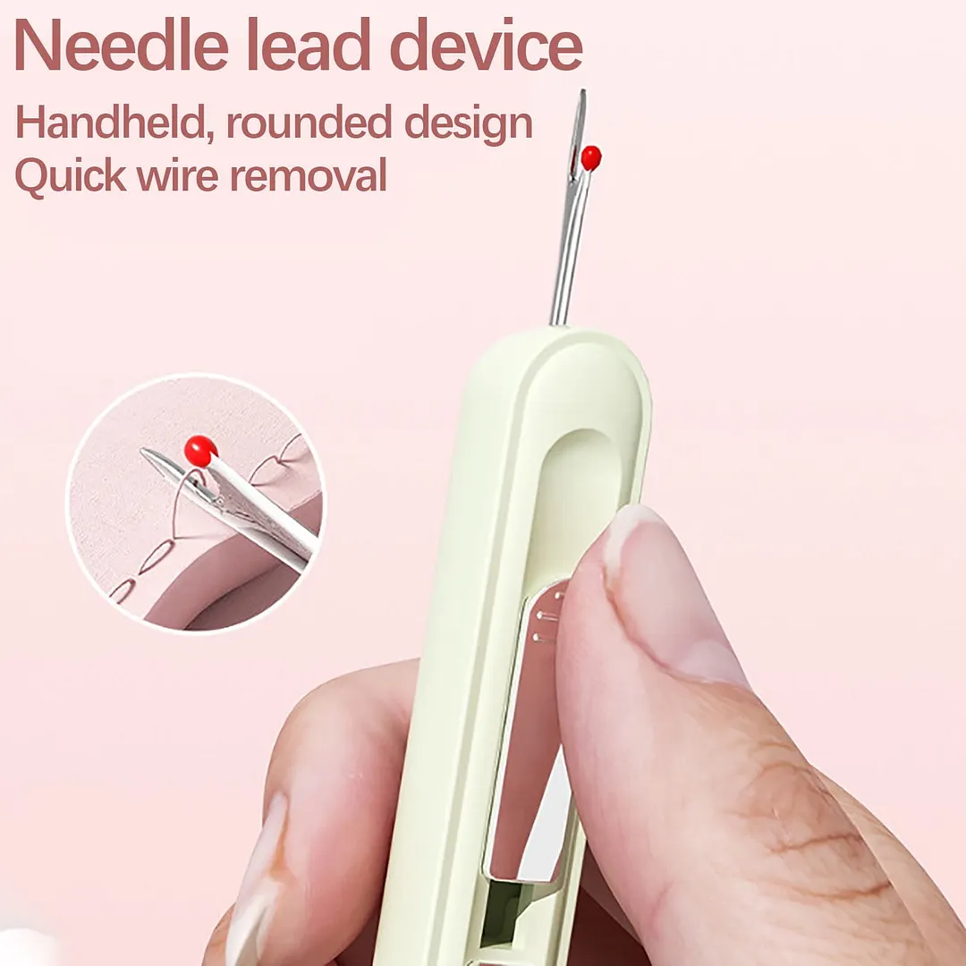 ❤️Gift ideas for Mother's Day 🤩Automatic Needle Threader. 2 in 1 Threading and Thread Removal Tools