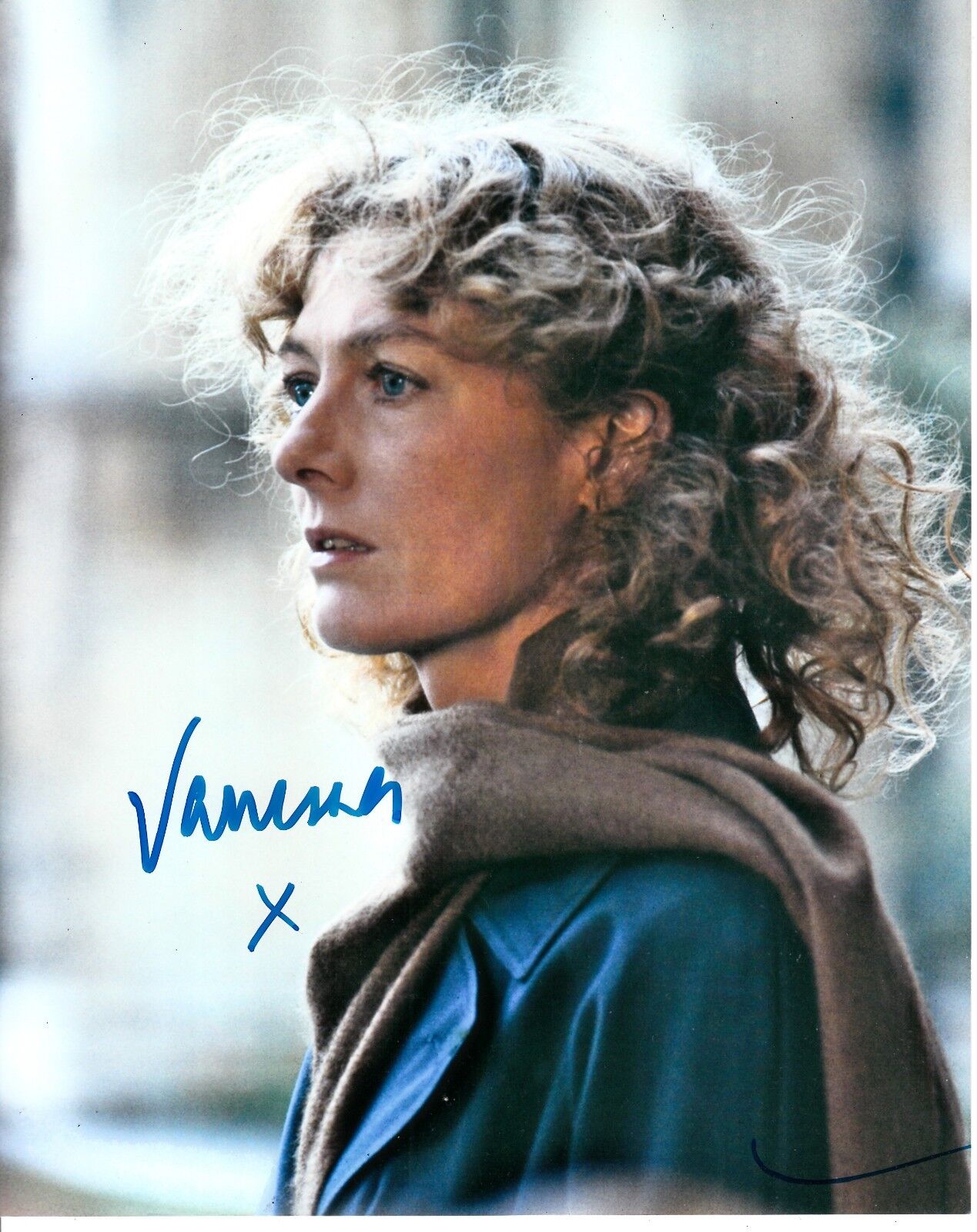 VANESSA REDGRAVE SIGNED YOUNG Photo Poster painting UACC REG 242 RARE