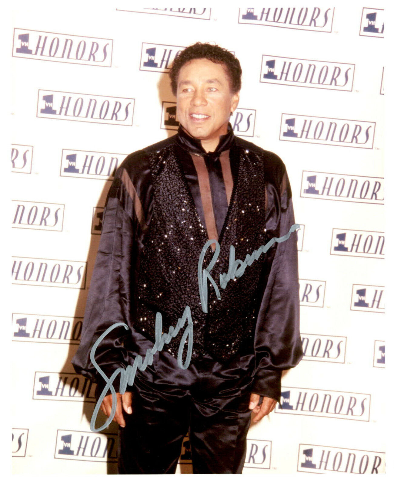 Smokey Robinson signed 8x10 Photo Poster painting In-person