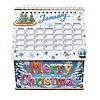 DIY Diamond Painting Special Shape Desktop Cabin Calendar Organizer Box Kit(Merry Chirstmas)
