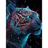 Diamond Painting-DIY Full Round Drill Tiger