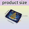 (US Local)DIY Diamond Art Diamond Dot Card Pack 5D Diamond Painting Pouch (Christmas Tree)