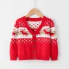 Kid Baby Boy Girl Deer Knitted Cardigans Sweaters