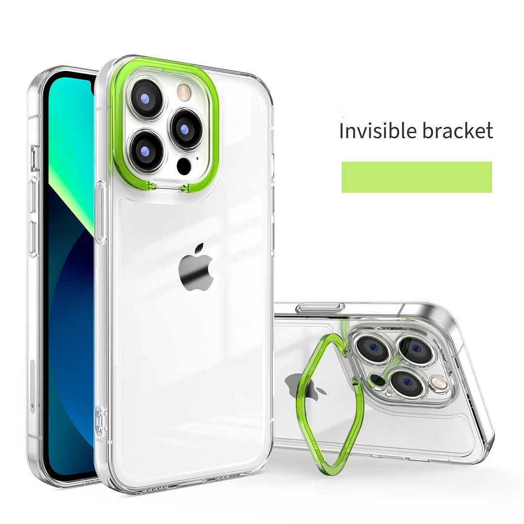 HANDS-FREE Colored Cube Invisible Bracket Phonecase  
