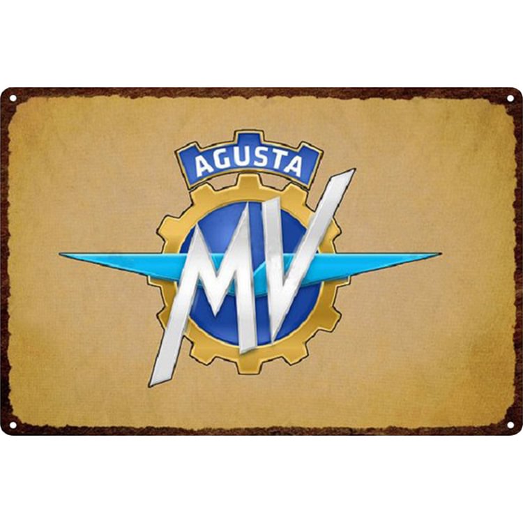 Mv Agusta Motorcycle - Vintage Tin Signs/Wooden Signs - 8*12Inch/12*16Inch