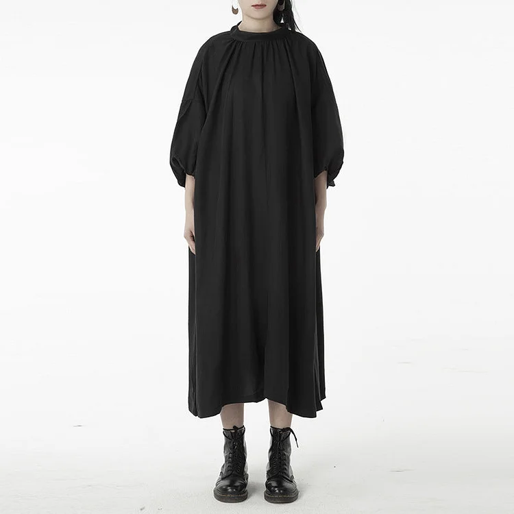 Dawfashion Techwear Streetwear-Japanese Darkwear Original Design Long Dress-Streetfashion-Darkwear-Techwear