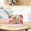 Little Bear 2027 DIY Diamond Painting Calendar Set with Special Shaped Partial Drill, 7.68x6.69 inch Monthly Flip Tabletop Calendar for Adults Beginners Home Office Decor Gift