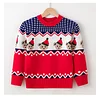 Kid Baby Boy Girl Christmas Cartoon Bottoming Pullover Sweater