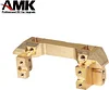 AMK TRX-4 Brass Front Bumper Mount Servo Mount for 1/10 RC Crawler TRX4 Metal Counterweight Upgrade Parts