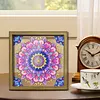 Diamond Painting Special Shaped Drill Mandala With Frame(8.46x8.46inch)