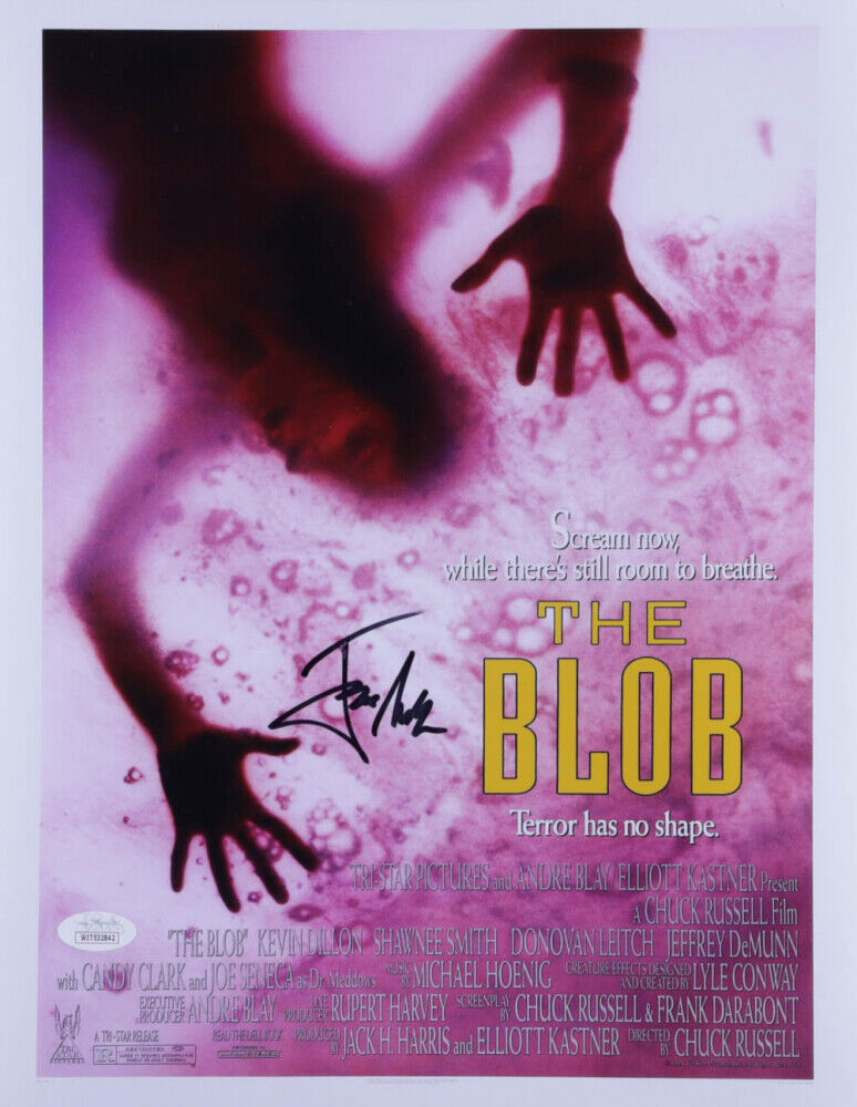 Autographed Jamison Newlander ~The Blob~ Signed 11x14 Photo Poster painting Movie Poster JSA COA