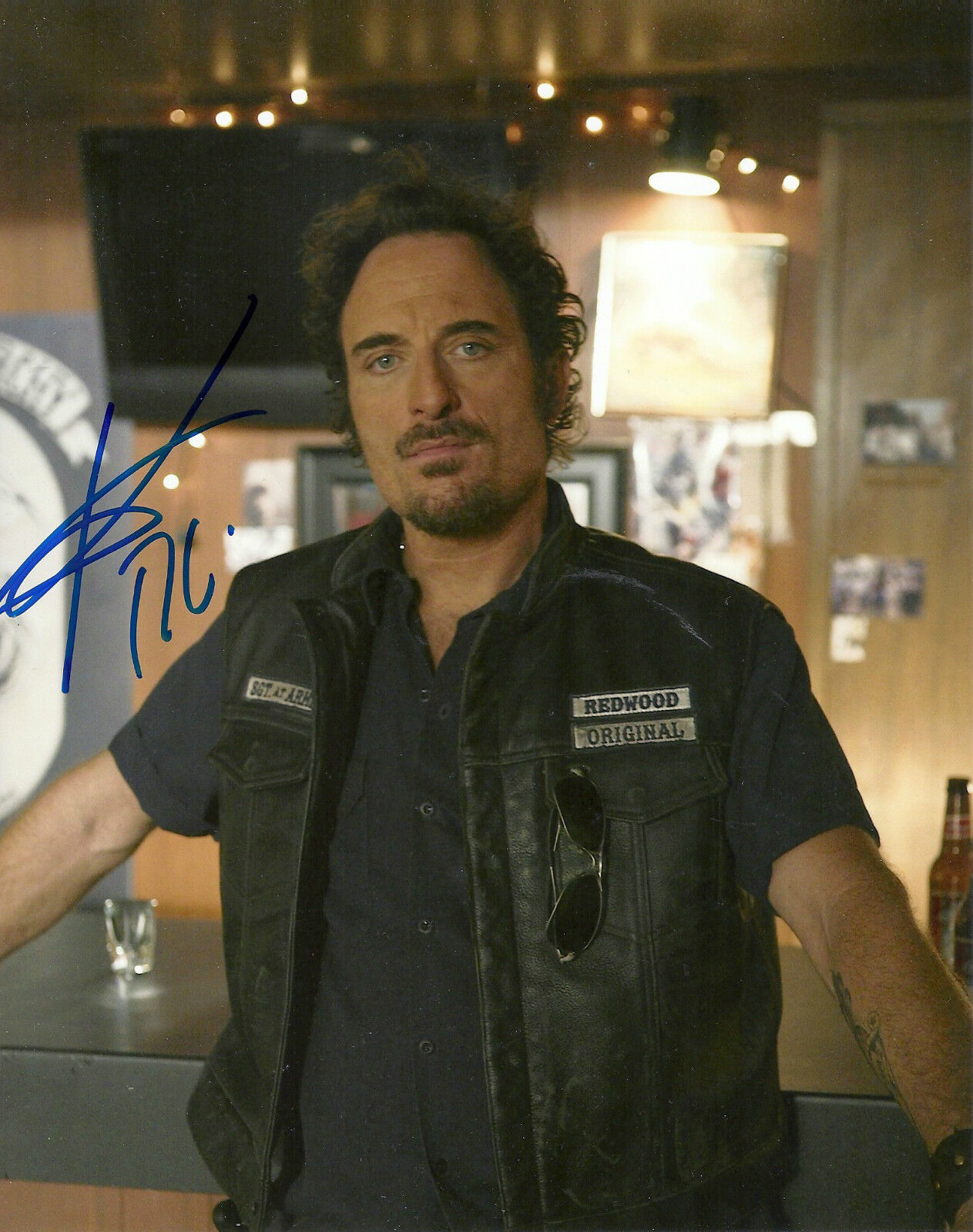 KIM COATES 'SONS OF ANARCHY' ALEX TIG TRAGER SIGNED 8X10 PICTURE *COA 13