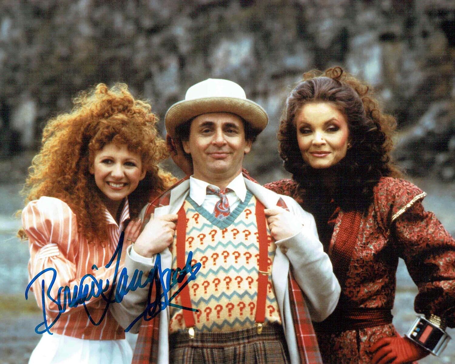 Bonnie LANGFORD Dr Who Eastenders Star SIGNED Autograph 10x8 Photo Poster painting 3 AFTAL COA