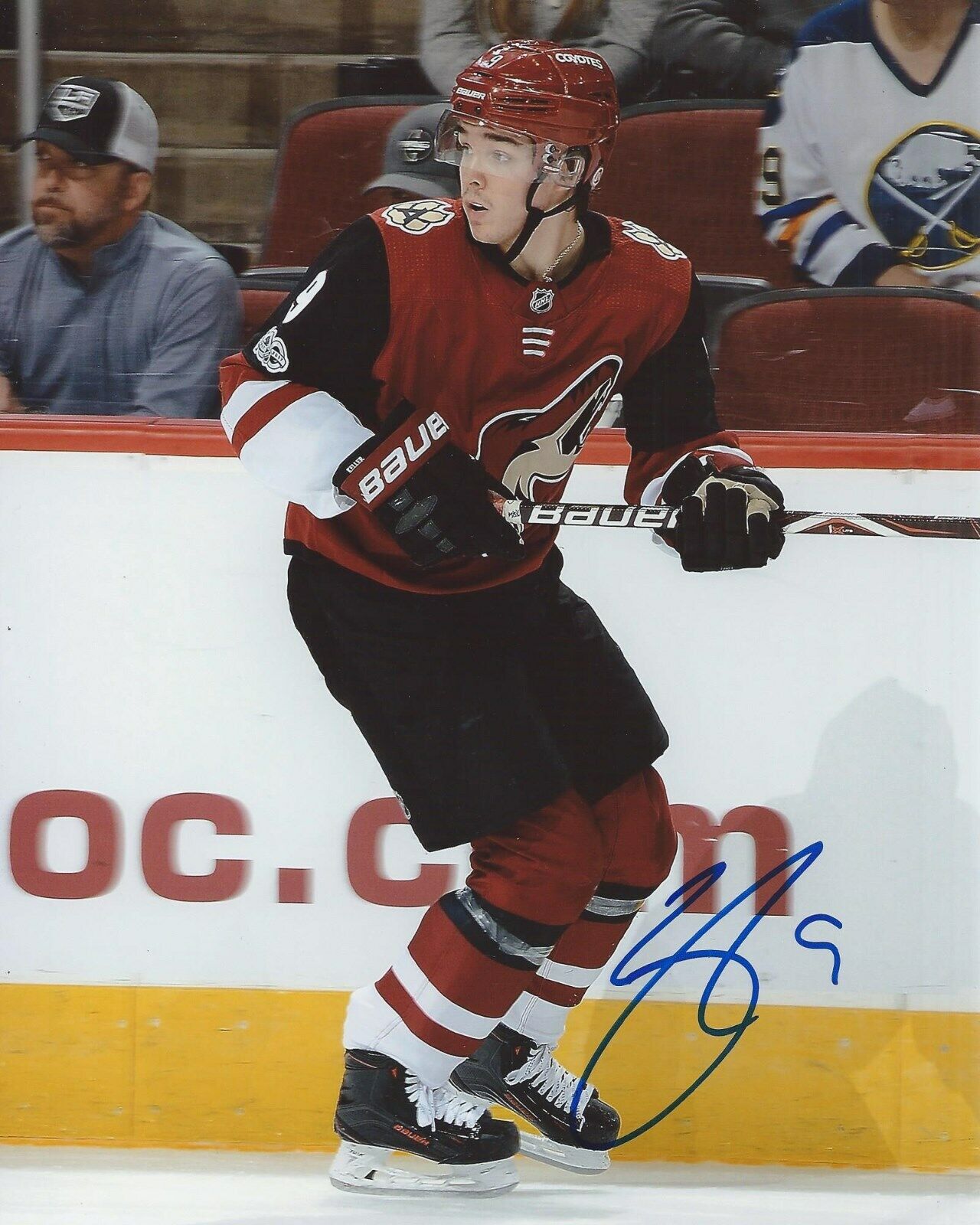 Clayton Keller Signed 8x10 Photo Poster painting Arizona Coyotes Autographed COA F