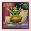 (US Local)Dragon-14CT Stamped Cross Stitch Kit(50x50cm)