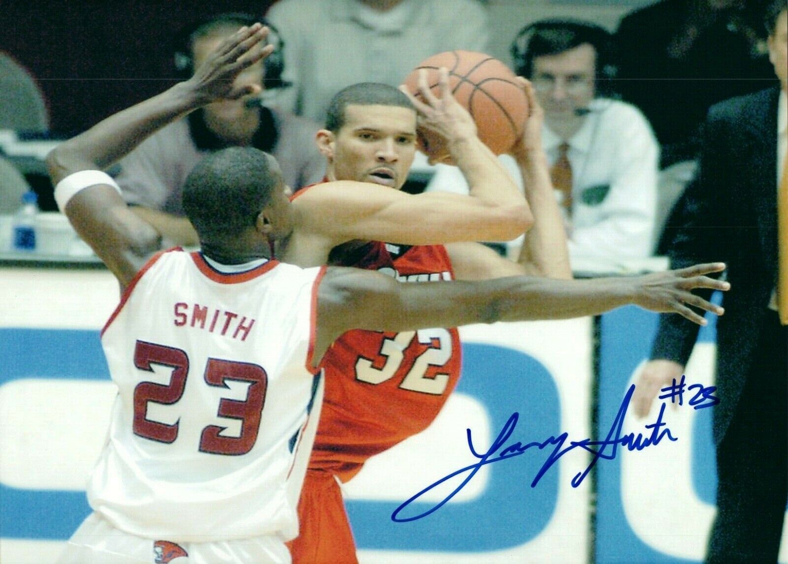 Lanny Smith NCAA College Houston Hand Signed Autograph 8x10 Photo Poster painting